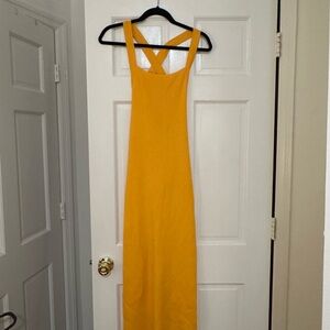 Elegant Orange Dress